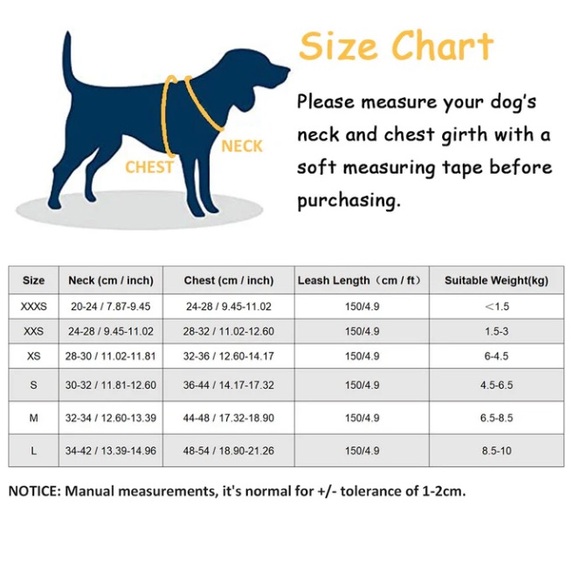 SALE!! Reflective dog vest no pull harness and leash - Picture 14 of 14